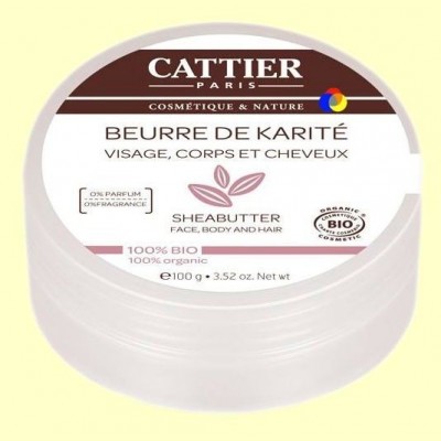 Manteca de Karité Bio - 100 gramos - Cattier