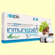 Inmunoden Junior - Sistema Inmunitario - 10 viales - Soria Natural
