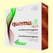 Quemavit Neo - Efecto termogénico - 28 comprimidos - Soria Natural