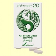 Chinasor 20 - AN SHEN DING ZHI WAN - 30 comprimidos - Soria Natural