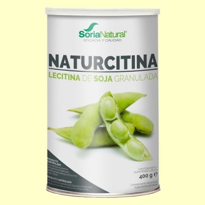 Naturcitina - Lecitina de Soja Granulada - 400 gramos - Soria Natural