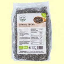Semillas de Chía Ecológicas - Eco- 250 gramos -Salim