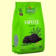 Galletas de Espelta con Chocolate Negro Bio - 150 gramos - Santiveri