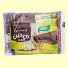 Barrita de Cereales Chocolate Negro - 6 unidades - Santiveri
