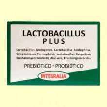 Lactobacillus Plus - Regulador Intestinal - 60 cápsulas - Integralia