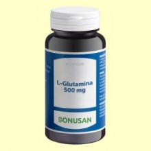 L Glutamina 500 mg - 60 cápsulas - Bonusan