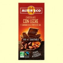 Chocolate con Leche y Caramelo al Punto de Sal Bio - 100 gramos - Alter Eco