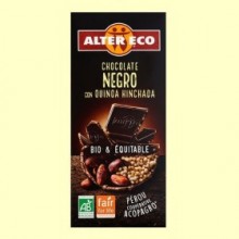 Chocolate Negro con Quinoa Hinchada Bio - 100 gramos - Alter Eco