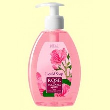 Jabón Líquido con Agua de Rosas - 300 ml - Biofresh Rose of Bulgaria