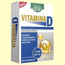 Vitamina D - 30 microtabletas - Laboratorios Esi