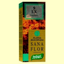 Sanaflor 9 Erbalax - 65 comprimidos - Santiveri