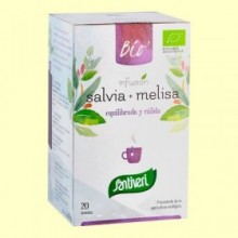 Infusión de Salvia y Melisa Bio - 20 bolsitas - Santiveri