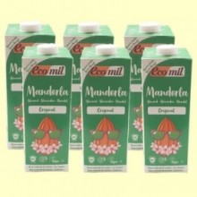 Almond Mandorla Original Bio - Pack 6 x 1 litro - EcoMil