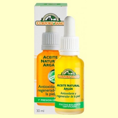 Aceite Natural Argán - 30 ml - Corpore Sano