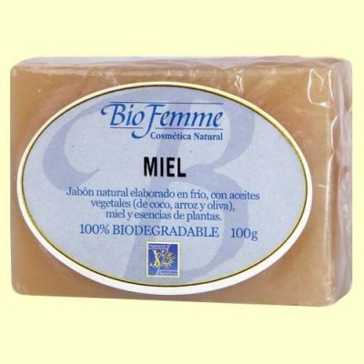 Jabón de miel - Bio Femme - 100 gramos - Ynsadiet