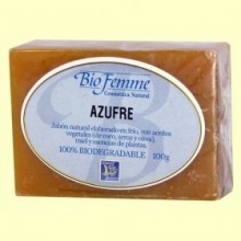 Jabón de azufre - Bio Femme - 100 gramos - Ynsadiet