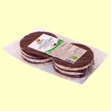 Tortitas de Arroz y Chocolate Negro Bio - 100 gramos - Vegetalia