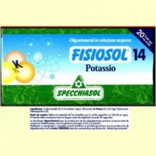 Fisiosol 14 Potasio - 20 ampollas - Specchiasol