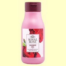 Gel de Ducha con Aceite de Rosa de Bulgaria y Argán - 300 ml - Biofresh Royal Rose
