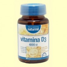 Vitamina D3 4000 ui - 60 perlas - Naturmil