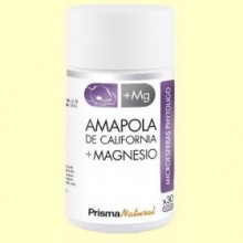 Amapola de California y Magnesio - 30 cápsulas - Prisma Natural