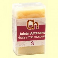 Jabón Artesano Chufa y Rosa Mosqueta - 100 gramos - Van Horts