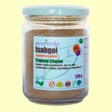 Isabgol con Triphala Churna - Psyllium en Polvo Bio - 220 gramos - Ayurveda