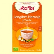 Jengibre Naranja y Vainilla Bio - 17 infusiones - Yogi Tea