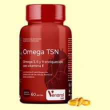 Omega TSN - Omega 3, 6 y 9 y Vitamina E - 60 perlas - Herbora