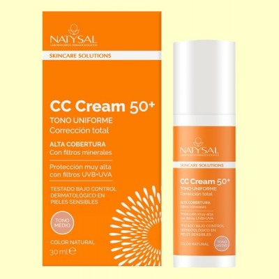 CC Cream Vitamina C 50+ - 20 ml - Natysal