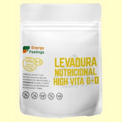 Levadura Nutricional Vita B y D - 75 gramos - Energy Feelings