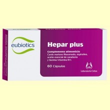 Eubiotics Hepar Plus - 60 cápsulas - Laboratorio Cobas