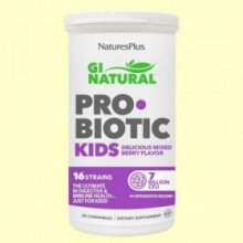 GI Natural Pro Biotic Kids - 30 comprimidos - Natures Plus