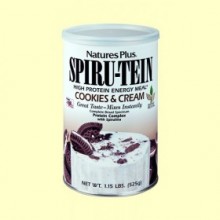 Spiru Tein - Cookies & Cream - 525 gramos - Natures Plus