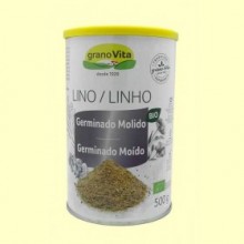 Lino germinado - molido - 500 g - Granovita
