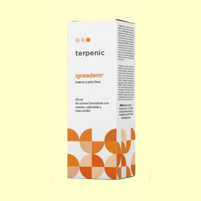 Igneaderm - Crema para manos y pies fríos - 50 ml - Terpenic Labs
