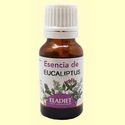 Esencia de Eucalipto - Aceite Esencial - 15 ml - Eladiet