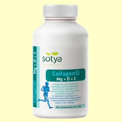 CollagenSi - Colageno con Magnesio y vitaminas - 90 comprimidos - Sotya