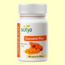 Curcumin Plus - 60 cápsulas - Sotya