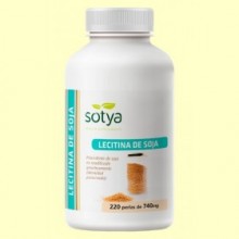 Lecitina de Soja 740 mg - 220 perlas - Sotya