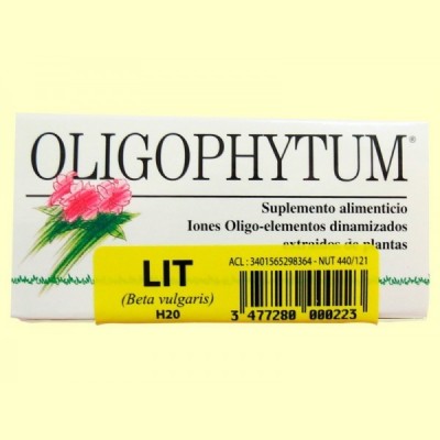 Litio Oligophytum Remolacha - 100 gránulos - Phytovit