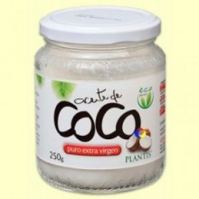 Aceite de Coco Eco - 250 gramos - Plantis
