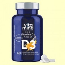 Vitamina D3 4000 UI - Vitamine - 60 comprimidos - Herbora