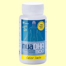 NuaDHA 500 mg sabor Limón - 30 cápsulas - Nua