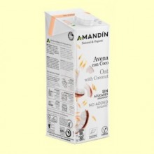 Bebida de Avena con Coco Bio - 1 litro - Amandin