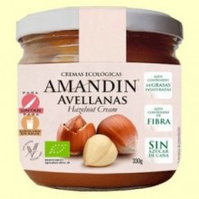 Crema Ecológica de Avellanas - 330 gramos - Amandin