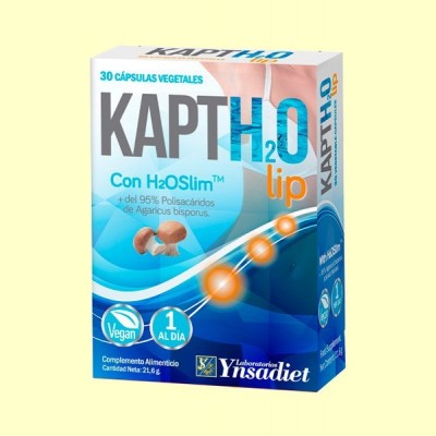 KaptH2O Lip - Captura las grasas - 30 cápsulas - Ynsadiet