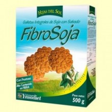 Fibrosoja - Galletas integrales de Soja con Salvado - 500 gramos - Hijas del Sol