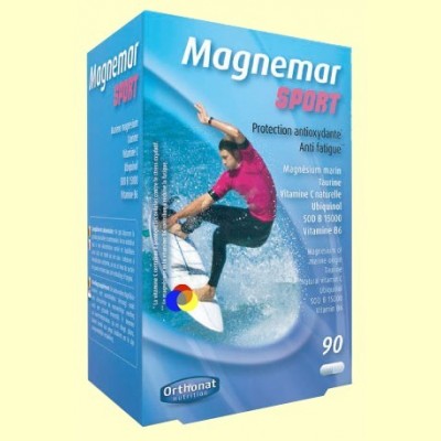 Magnemar Sport - Protección Antioxidante - 90 cápsulas - Orthonat
