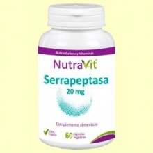 Serrapeptasa - 60 cápsulas - NutraVit